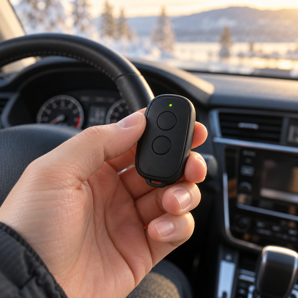 Wireless remote for car sprayer